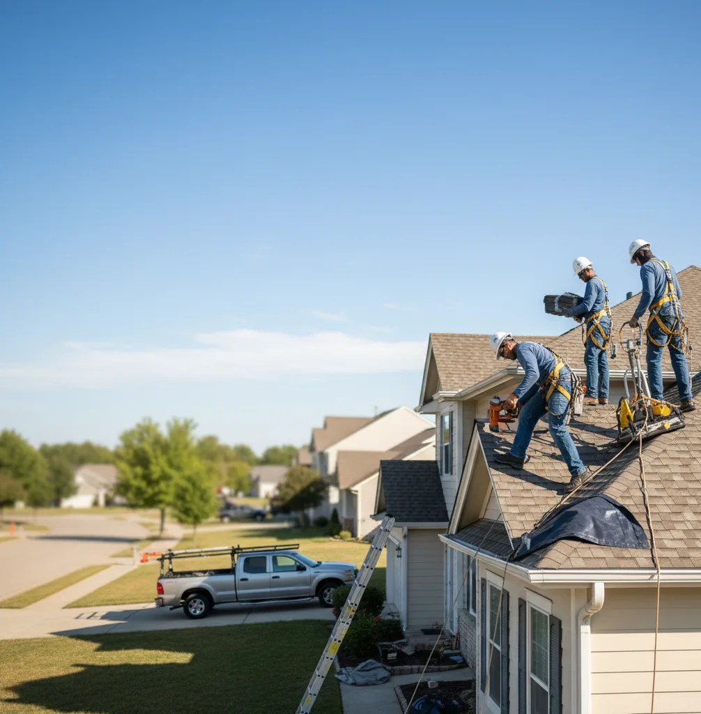 Flat Roof Repair in Rossville, KS